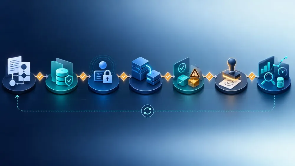 Seven-stage governed Gemini agent pilot workflow for an SME